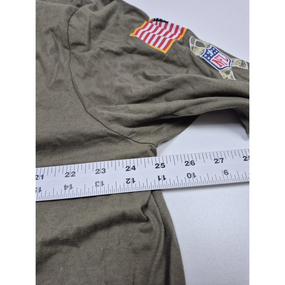 Baltimore Ravens Shirt Mens 2XL Green NFL Football Salute To Service Nike